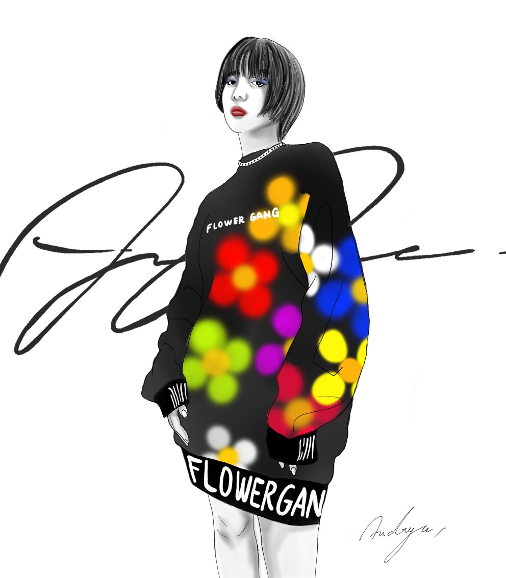 あなたの要望に合ったオシャレな似顔絵を描きます ファッションデザイナーが描くオシャレなあなたを✨ イメージ6