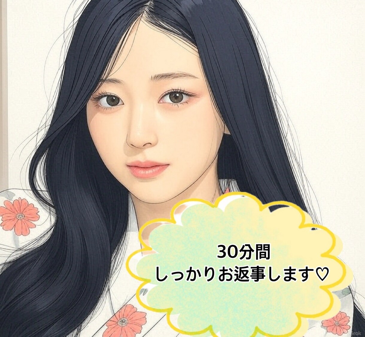 チャット相談/20後半/30分しっかりお返事します 元ライブ配信者／気軽にお話ししませんか？❁⃘*.ﾟ イメージ1