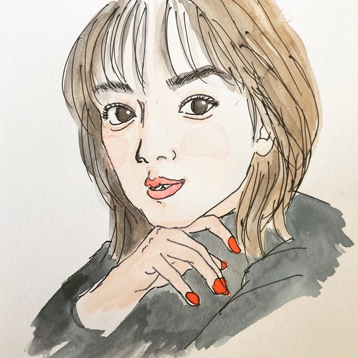 似顔絵やご希望のイラスト描きます 特徴を活かしながらインスピレーションでデザインします イメージ10