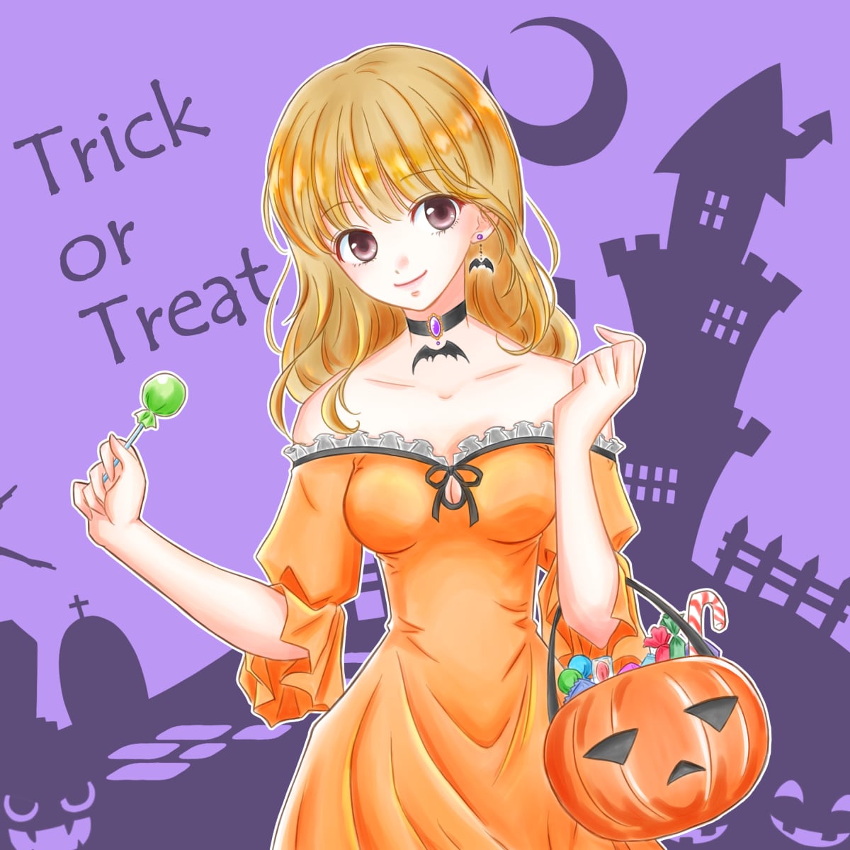 一枚絵描きます ポップで華やかなイラスト☆表紙や挿絵にも使える一枚絵 イメージ8