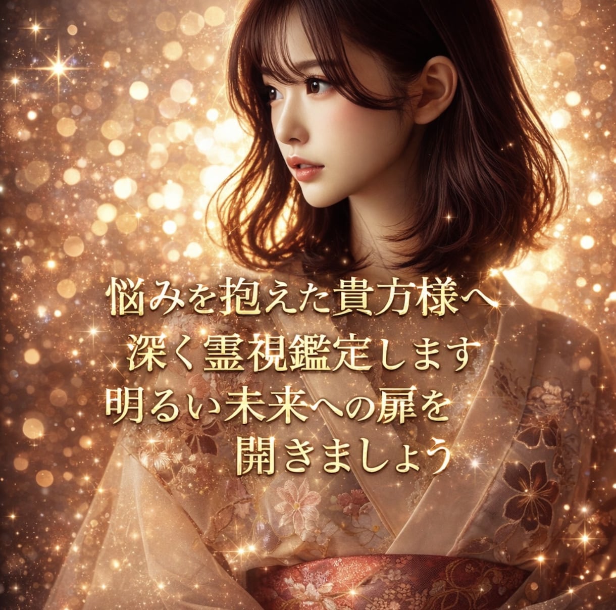 お悩み事を抱えた貴方様へ深く霊視鑑定致します 詳しく知りたいことがある！気になることがある！そんな貴方へ イメージ1