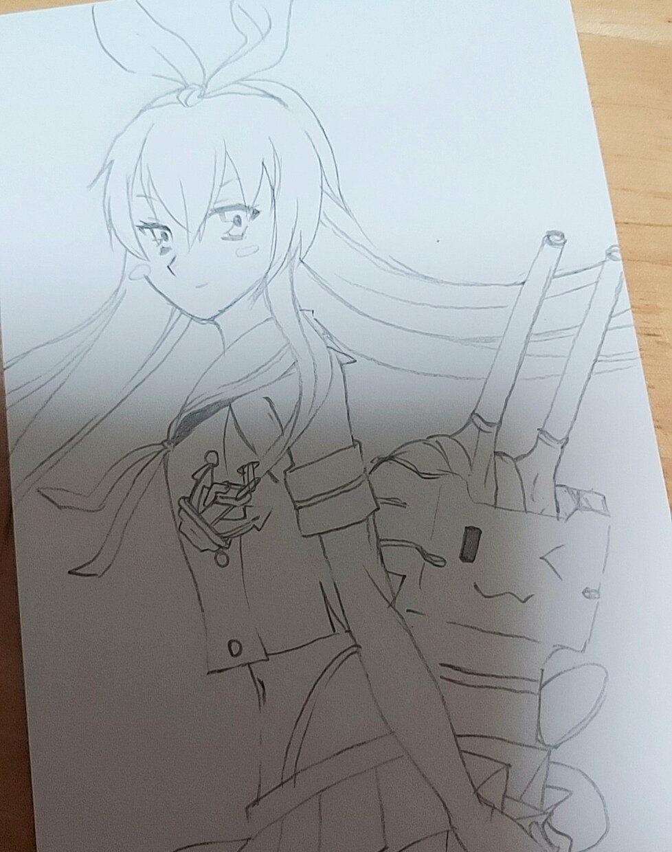 ハガキ、ミニ色紙サイズでイラスト描きます 女の子を描くのが好きです！デジタルよりアナログ派です イメージ5