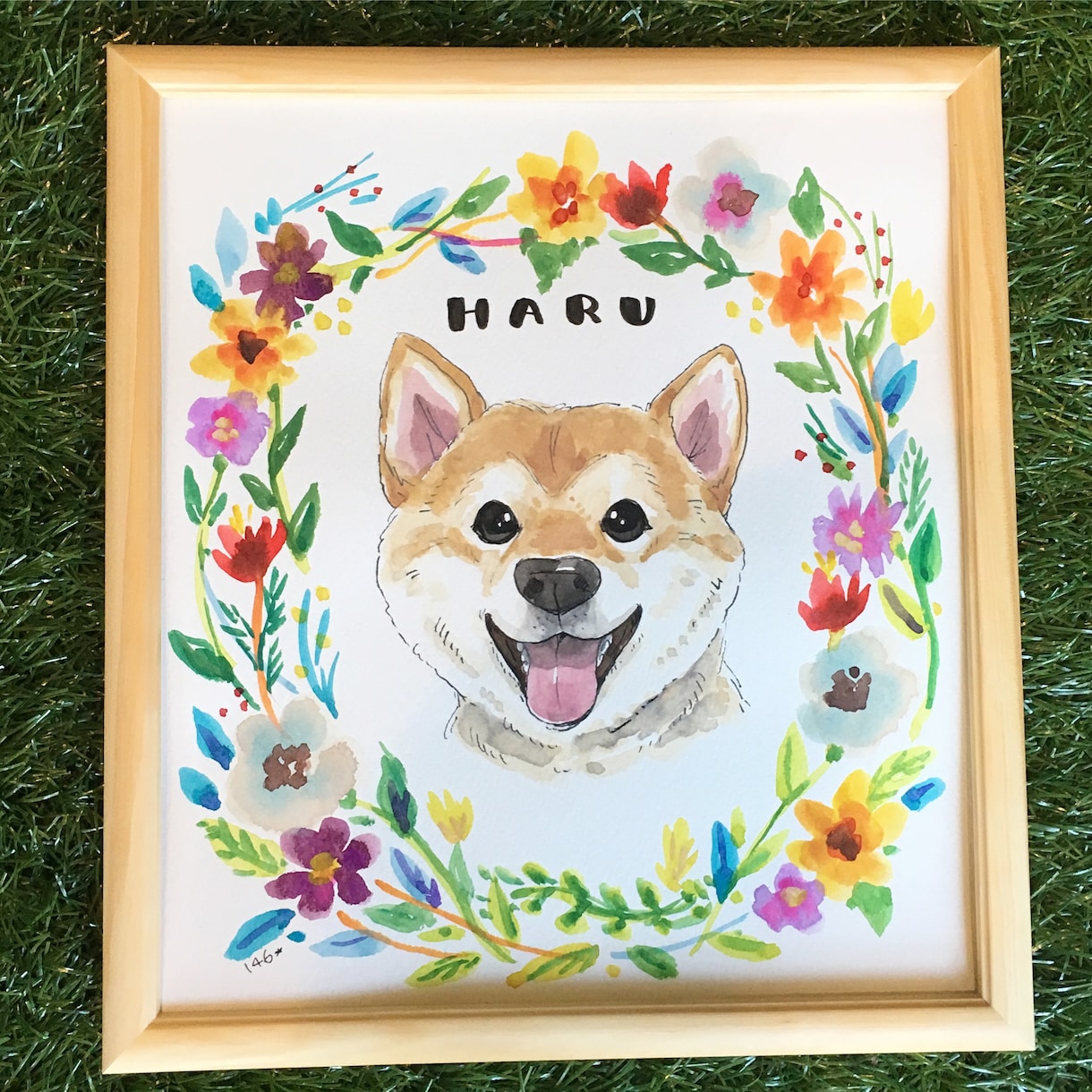 愛する家族を優しいタッチでお描きします お洒落で可愛いペット似顔絵をお探しの方へ イメージ2