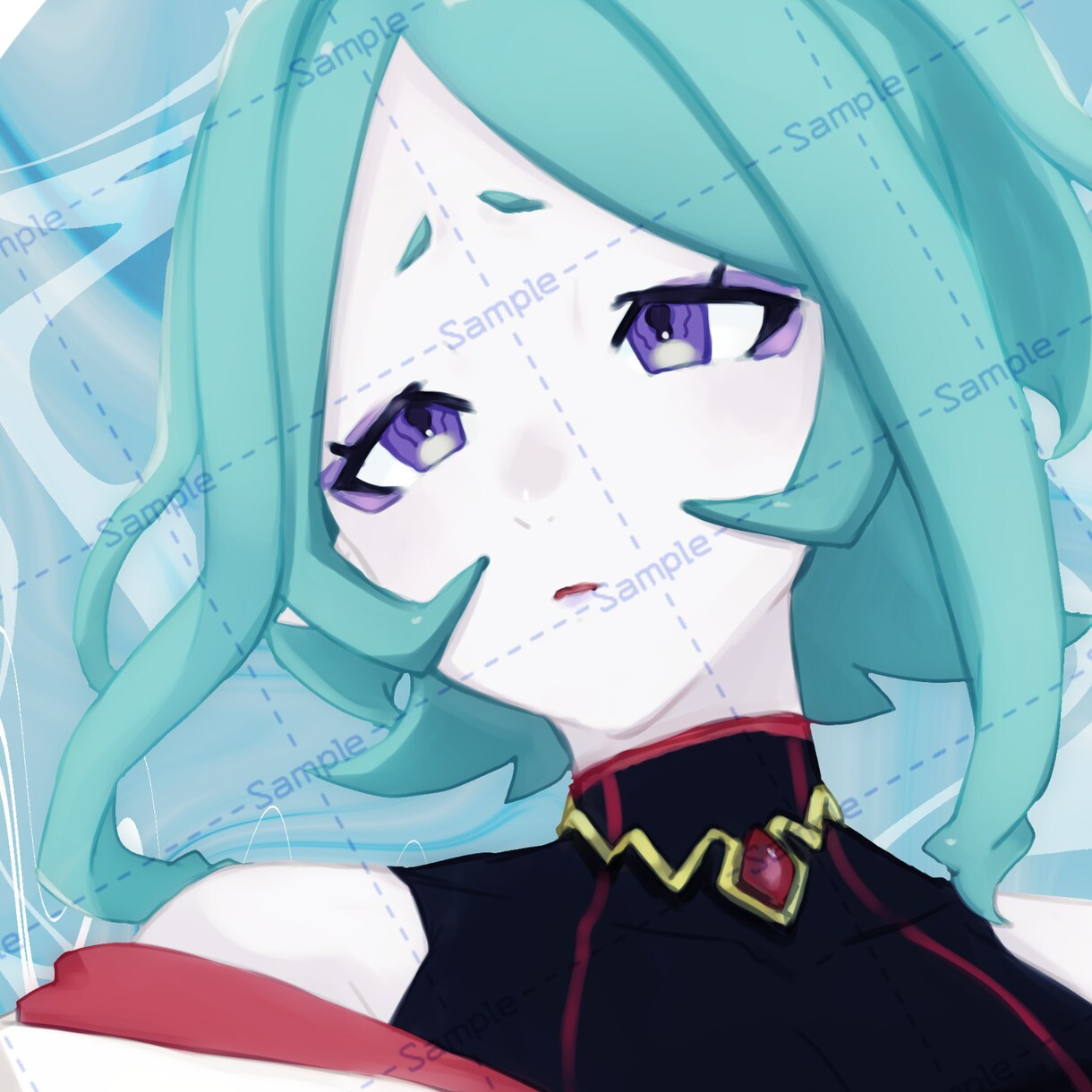 夢絵や創作などの一枚絵などを作成いたします コテ同/配信者様へのイラストプレゼントにも！ イメージ5