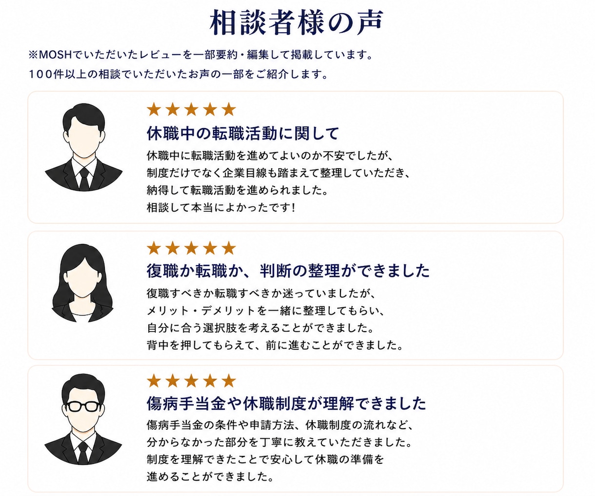 休職のお悩み相談お受けします 休職の悩み、誰に相談すればいいかわからない方へ イメージ5