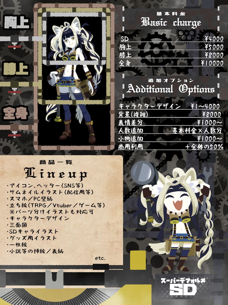 イラスト制作全般依頼承ります あなたの様々なご活動に助力いたします イメージ2