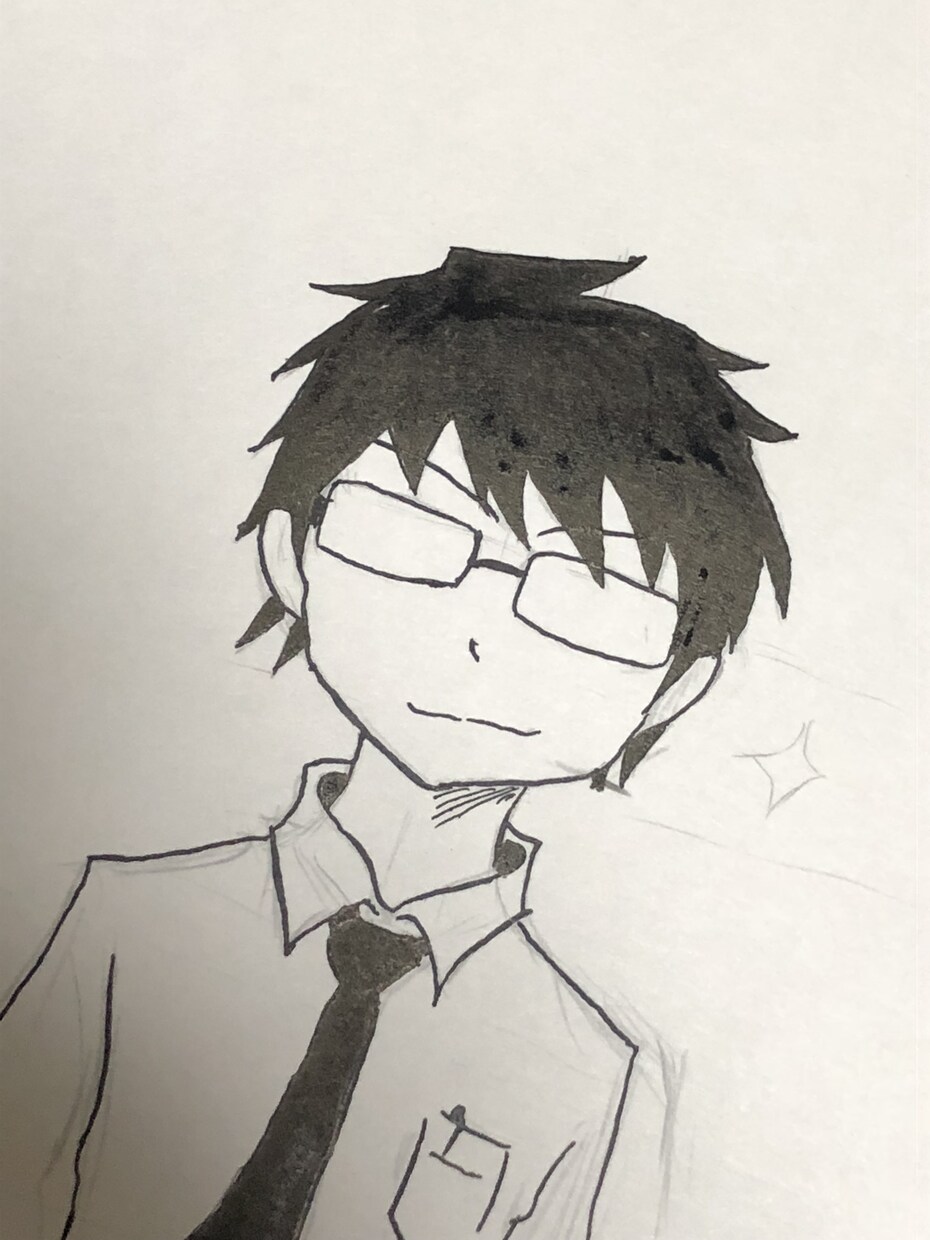 シンプルなキャラクターをすぐに描きます 【シンプル且つ哀愁漂う絵を描きます。スピードと量が売りです】 イメージ2