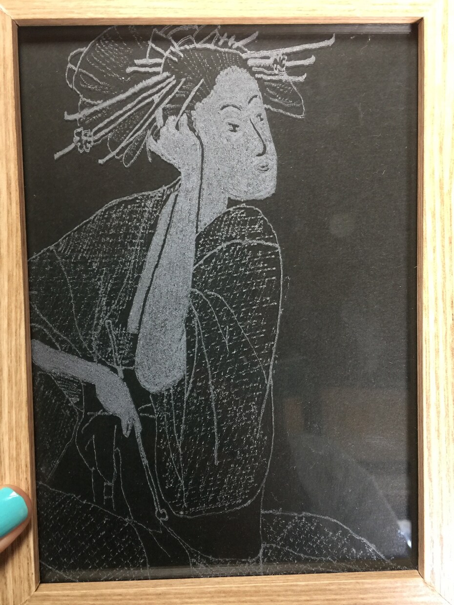 あなたのイラスト、ガラスに彫ります あなたの欲しいイラストをガラスに彫ります イメージ4
