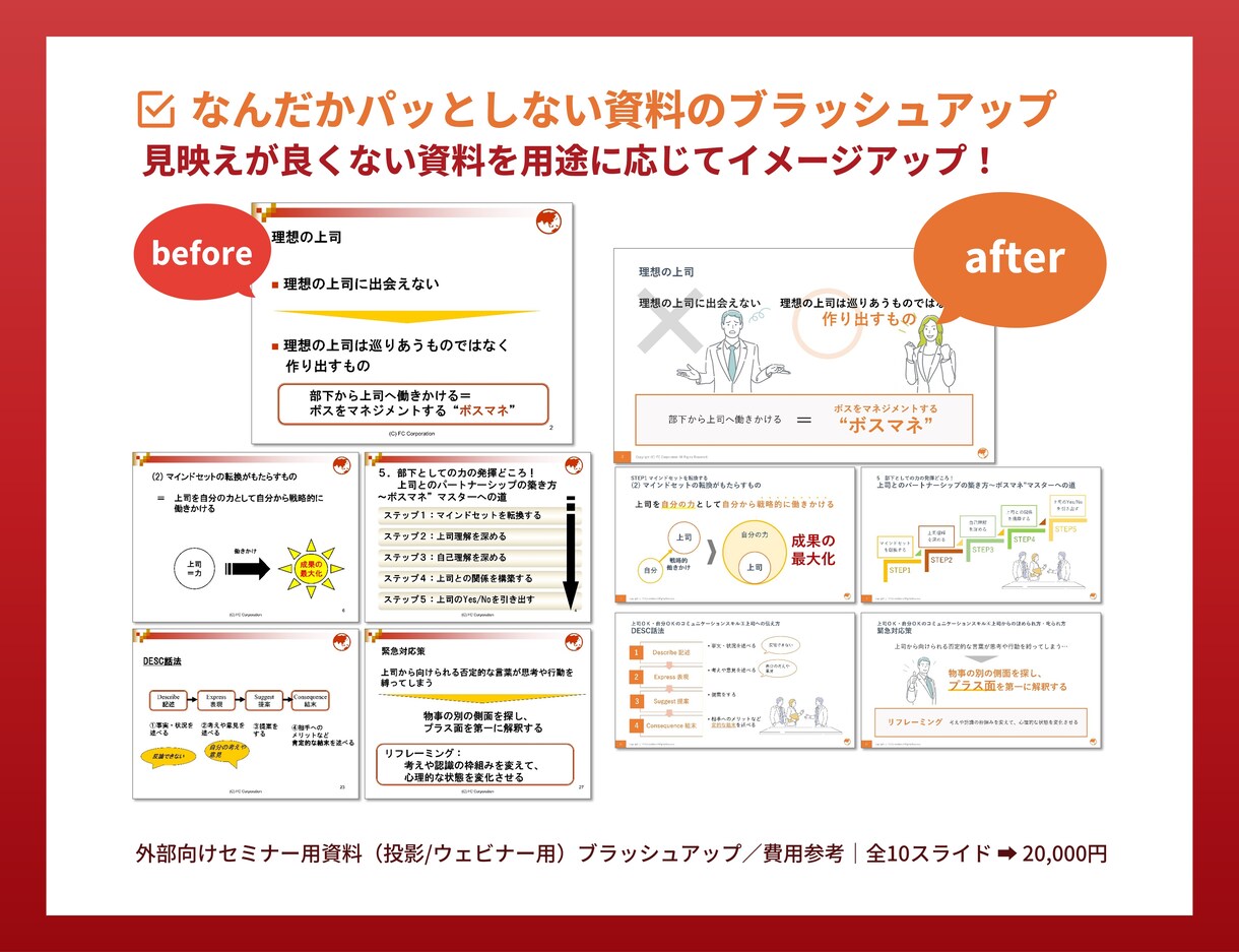 業種問わず｜用途に合わせたパワポ資料作成します 読みやすく整え、伝わる資料に丁寧に仕上げます イメージ6