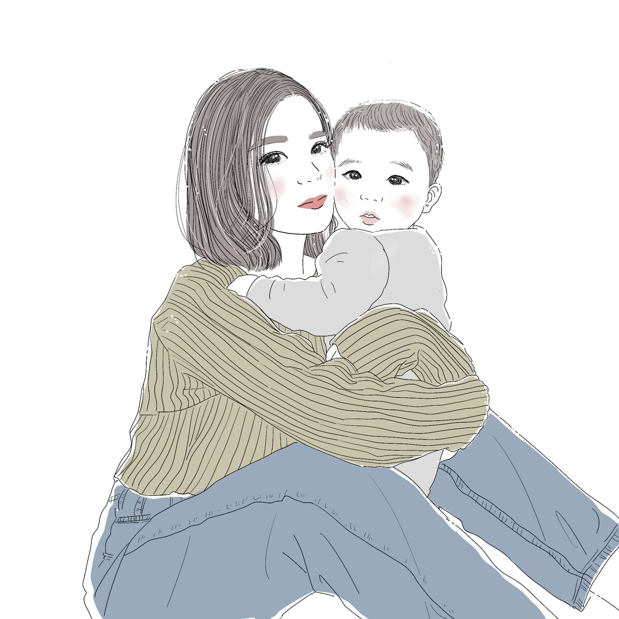 プロがおしゃれなLINEプロフィール画像描きます SNS・ブログのプロフィール画像用アイコンやプレゼントにも イメージ2
