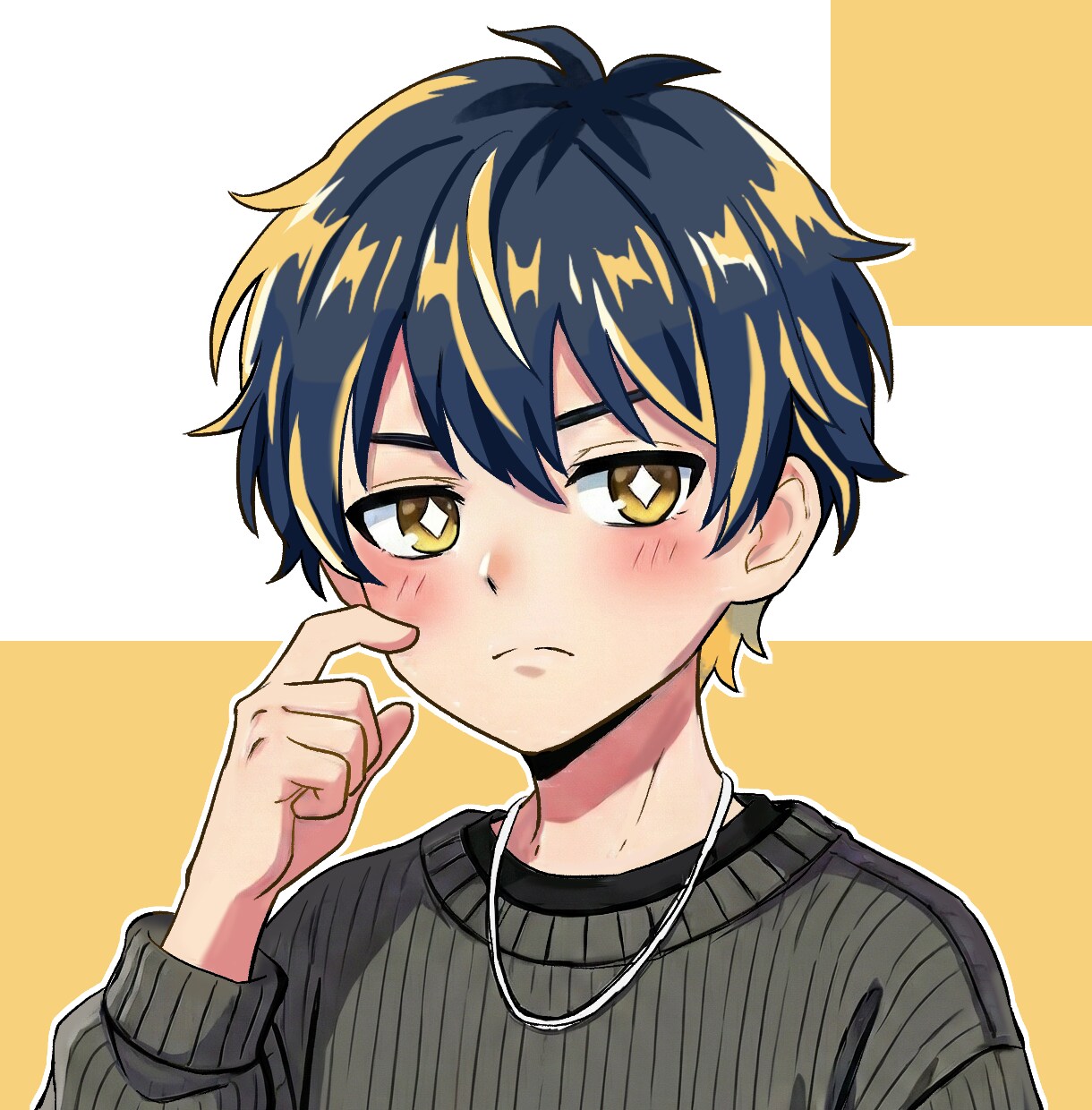 キラっと瞳！印象アイコン/イラスト描きます SNSで目を惹く！キラキラの瞳と透明感溢れる愛されミニキャラ イメージ1