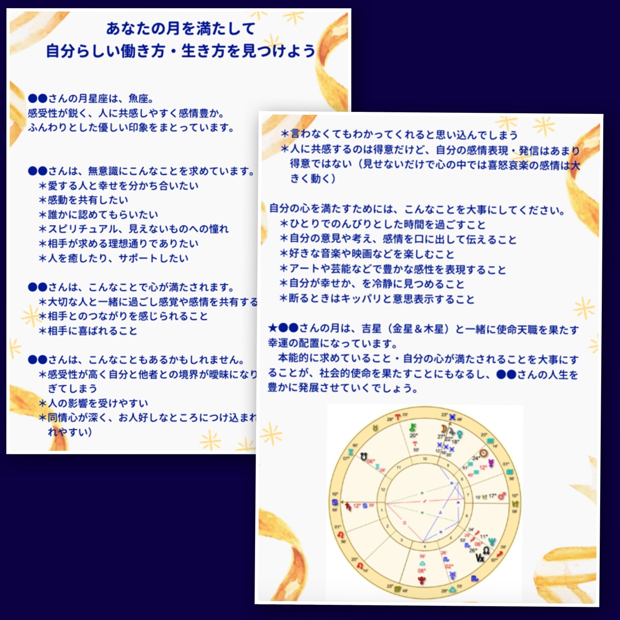 あなたの「心の土台」を知る月星座を鑑定します 自分の心を満たす生き方にシフトチェンジしたい方へオススメ イメージ2