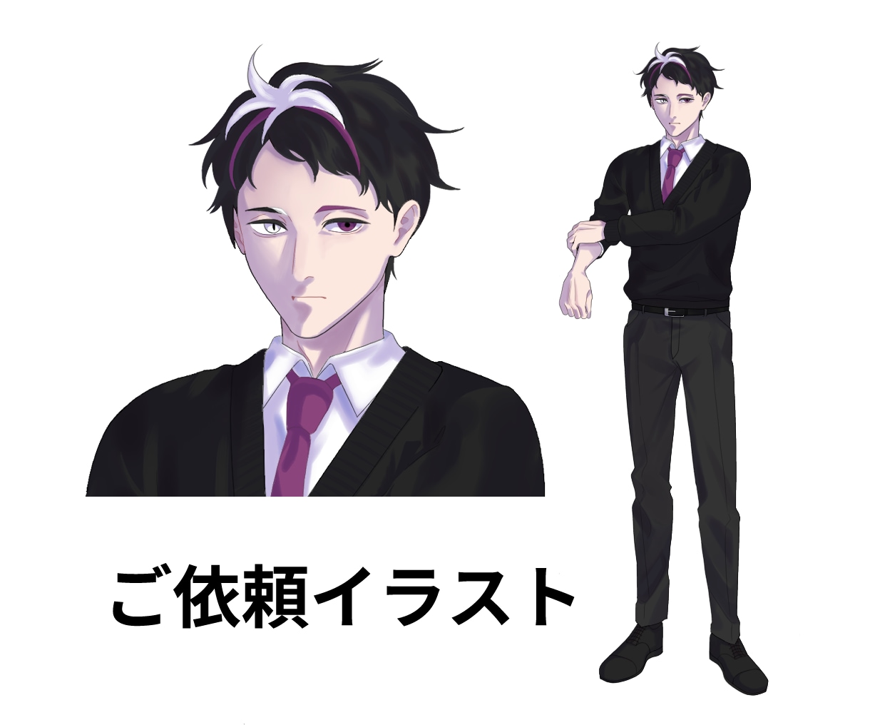 IRIAMオススメキャラがココに居る立ち絵描きます アイコン・TRPG・IRIAM・グッズ・個人鑑賞などに♪ イメージ2