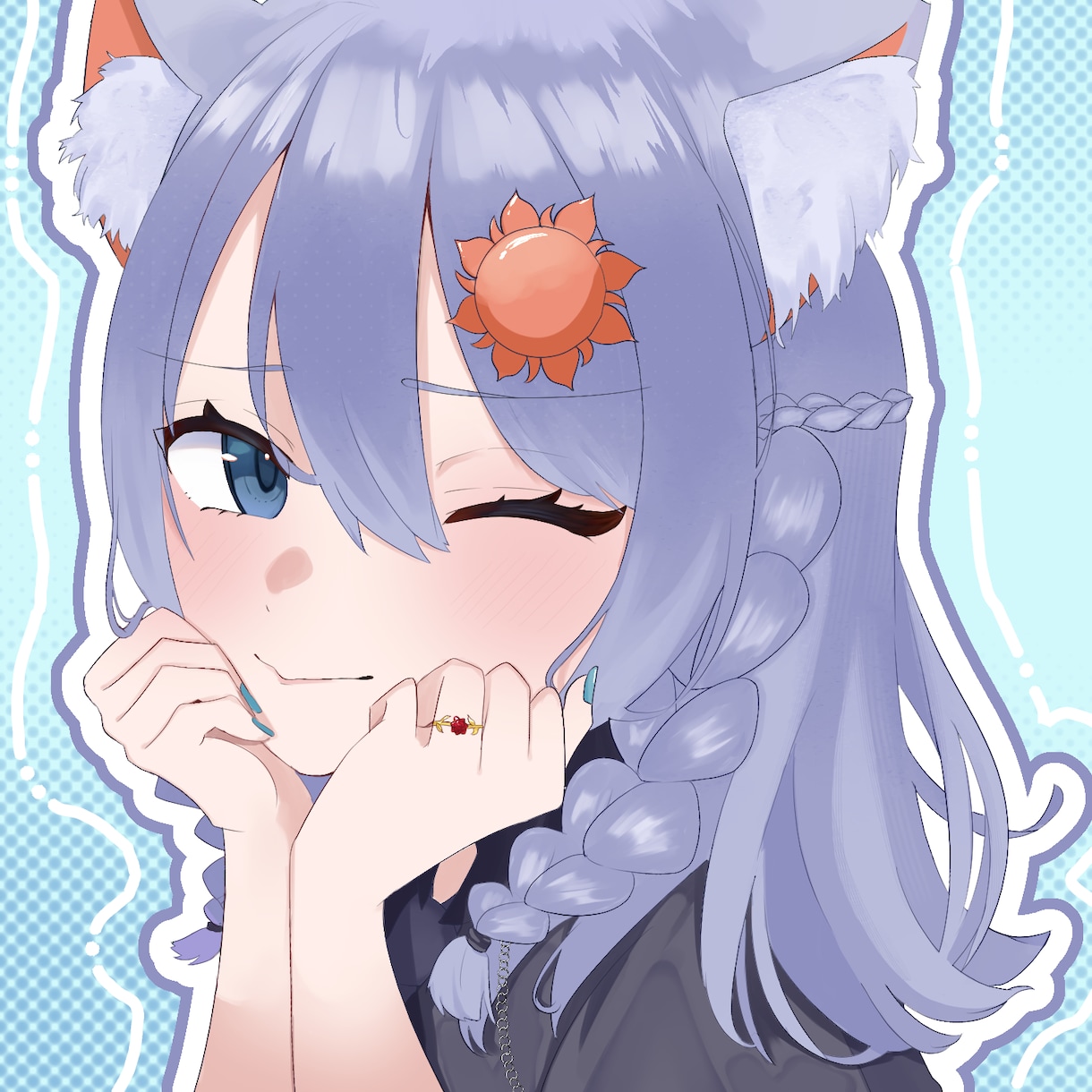 SNSや配信で使えるイラストを描かせていただきます Vtuber様・配信者様・活動者様にぴったりの一枚を イメージ2