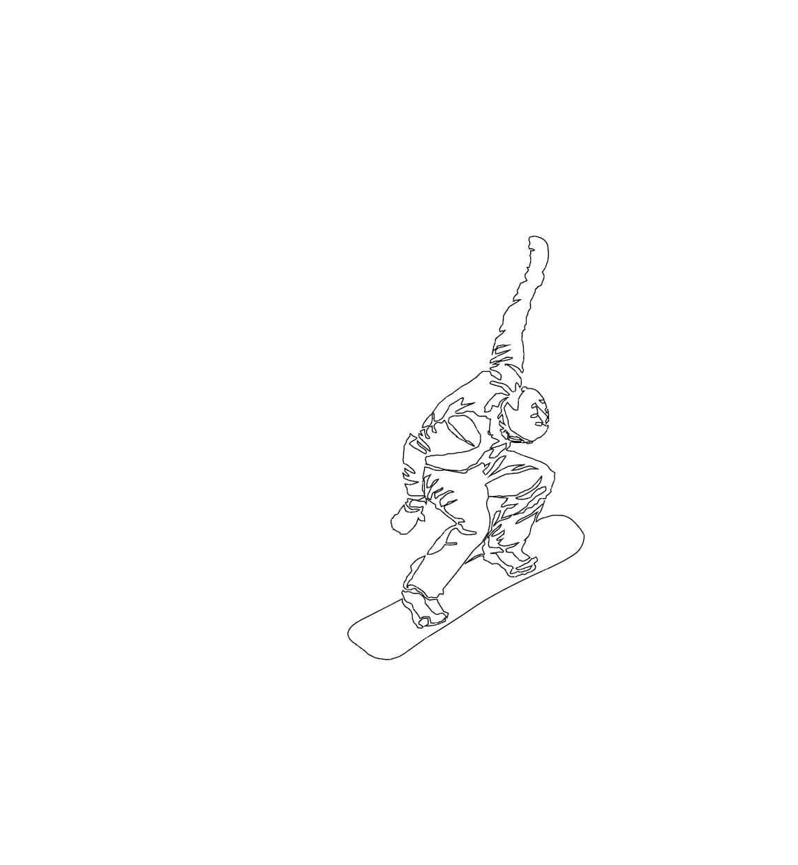 写真を一筆書きの絵に変えます 一味変わった画像を手に入れましょう イメージ2