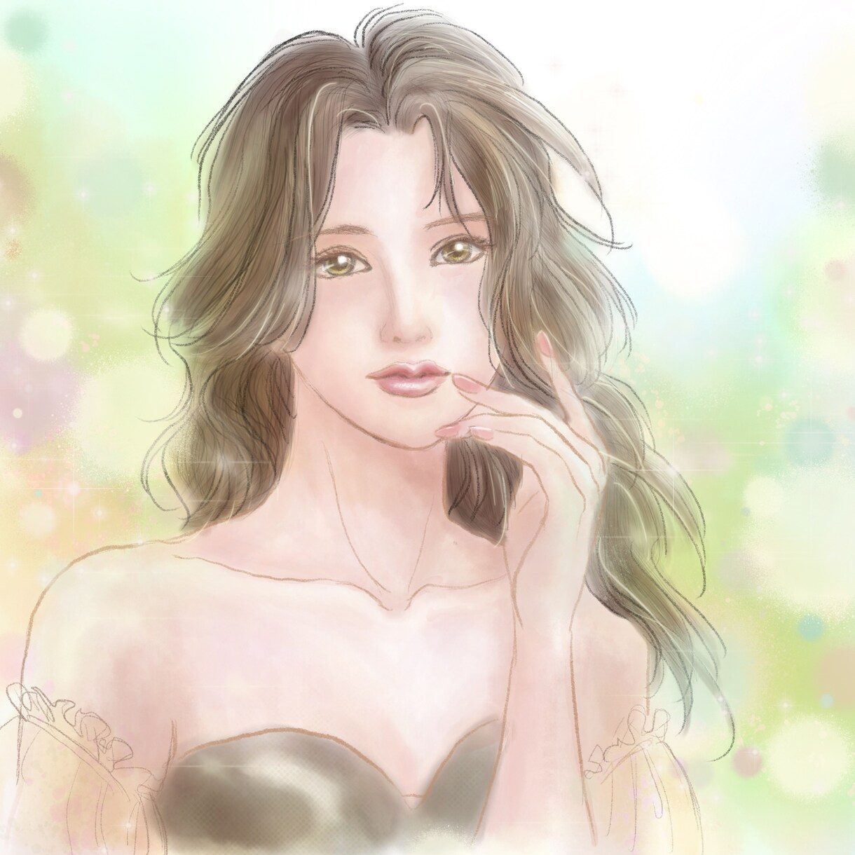 あなたのアイコンを作成します 好印象を与える！世界にひとつだけの似顔絵アイコン描きます イメージ3