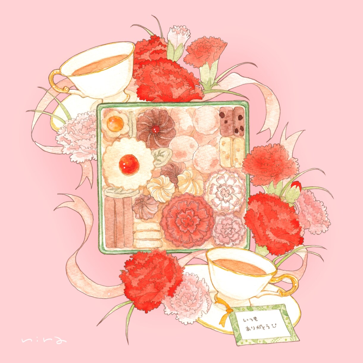 おいしそう♡食べ物のイラストをお描きします ／商用利用OK／やさしくて温かみのある水彩タッチのイラスト イメージ10