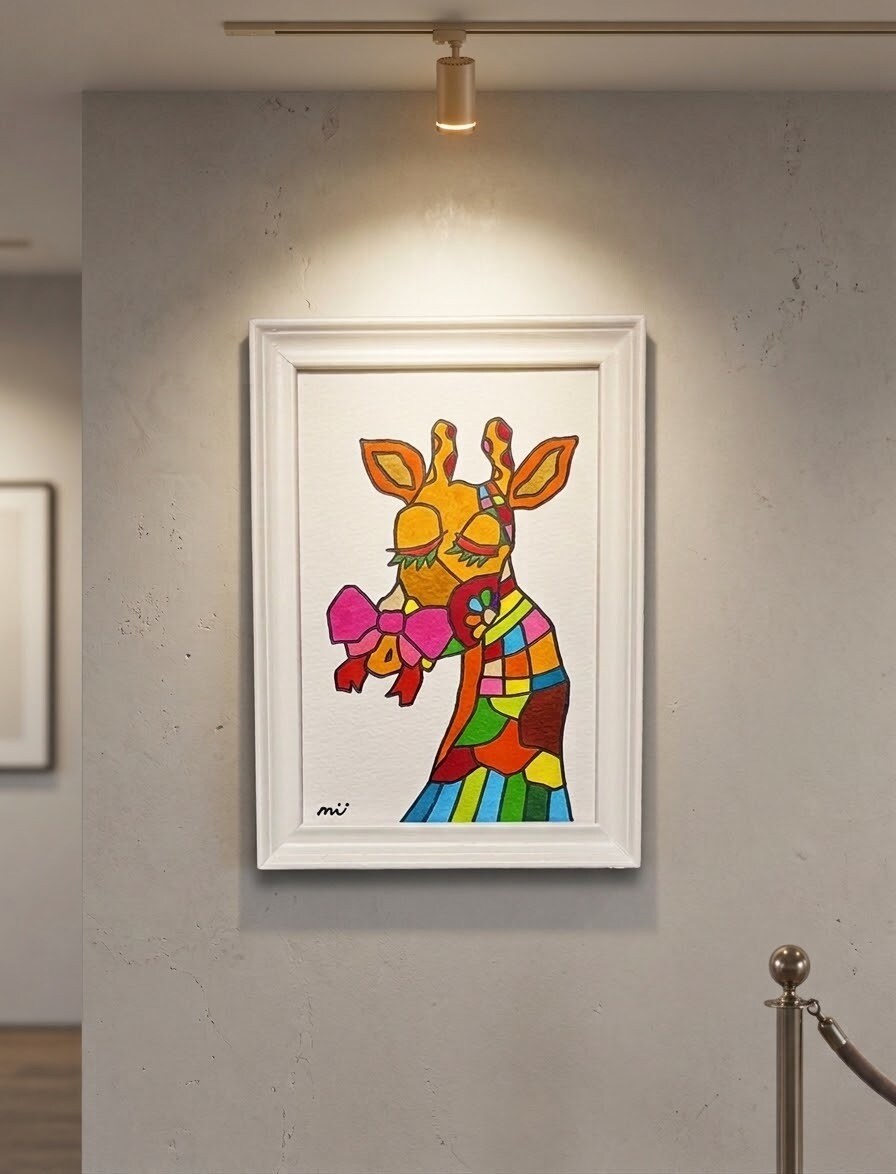 ビビットなカラフルイラスト描きます ビビットカラーの世界で一匹の動物たちを描くのが得意！ イメージ6