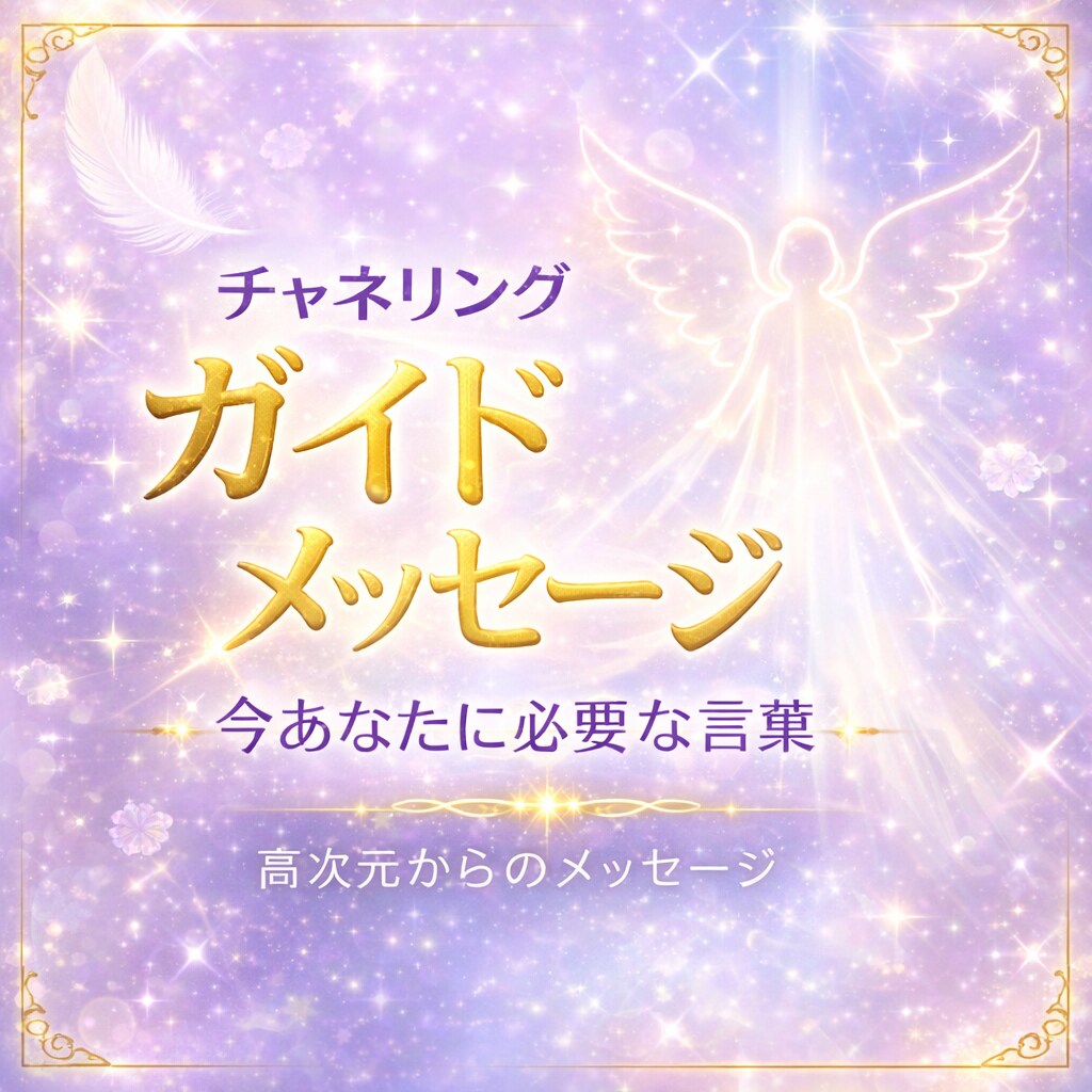 チャネリング★ガイドのメッセージをお伝えします 疲れた、辛い、不安…それらを払拭する言葉を。 イメージ1