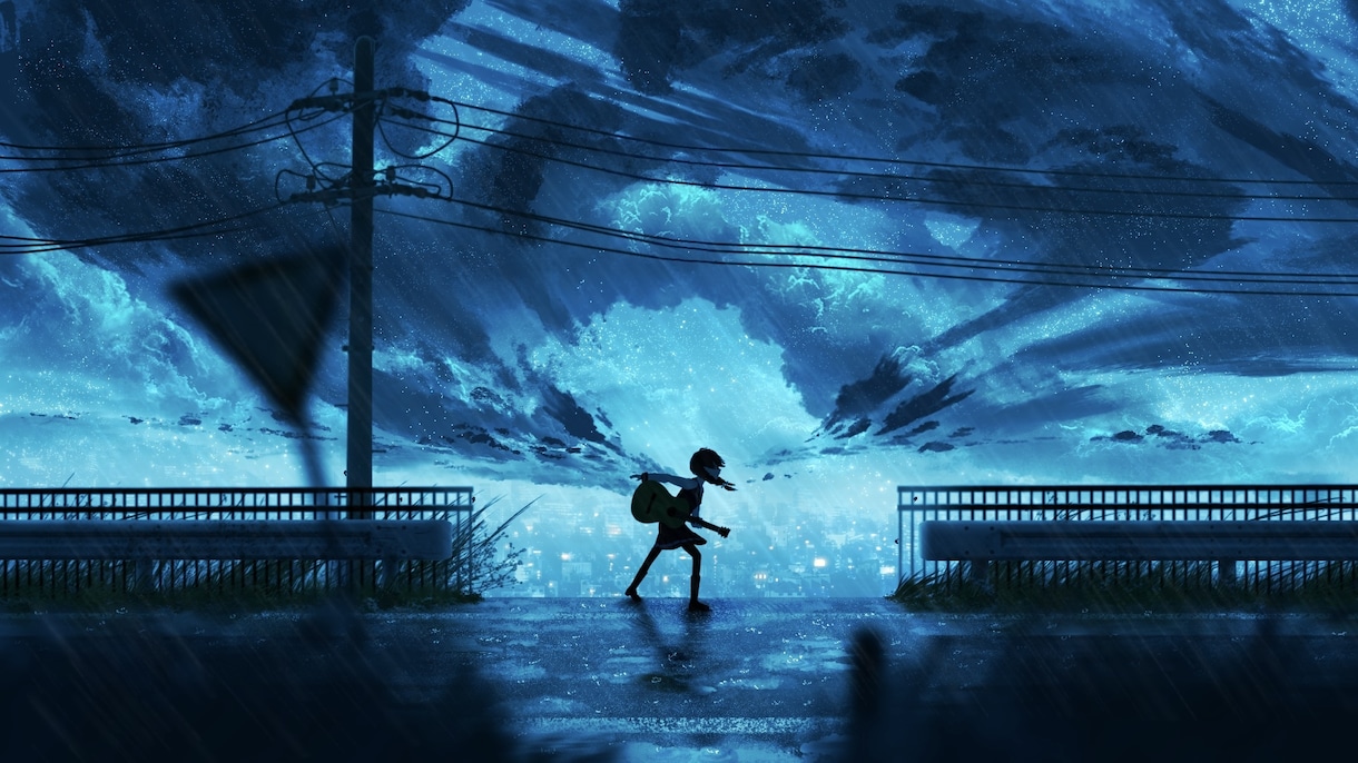 空気感を大切にした1枚絵などを制作いたします 静かな情景や儚い雰囲気を感じる1枚絵を制作します イメージ2