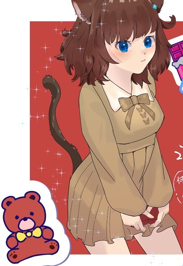 配信者様向けのオリジナルイラストを描きます 配信活動中のVtuberが目的に応じてイラストを描きます！ イメージ6