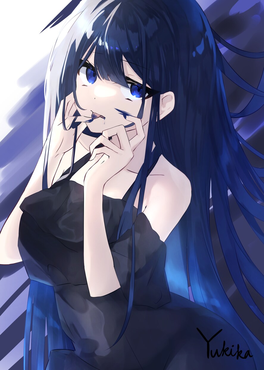 ダークなイラスト描きます 暗く悲しい雰囲気のイラストを描きます イメージ4