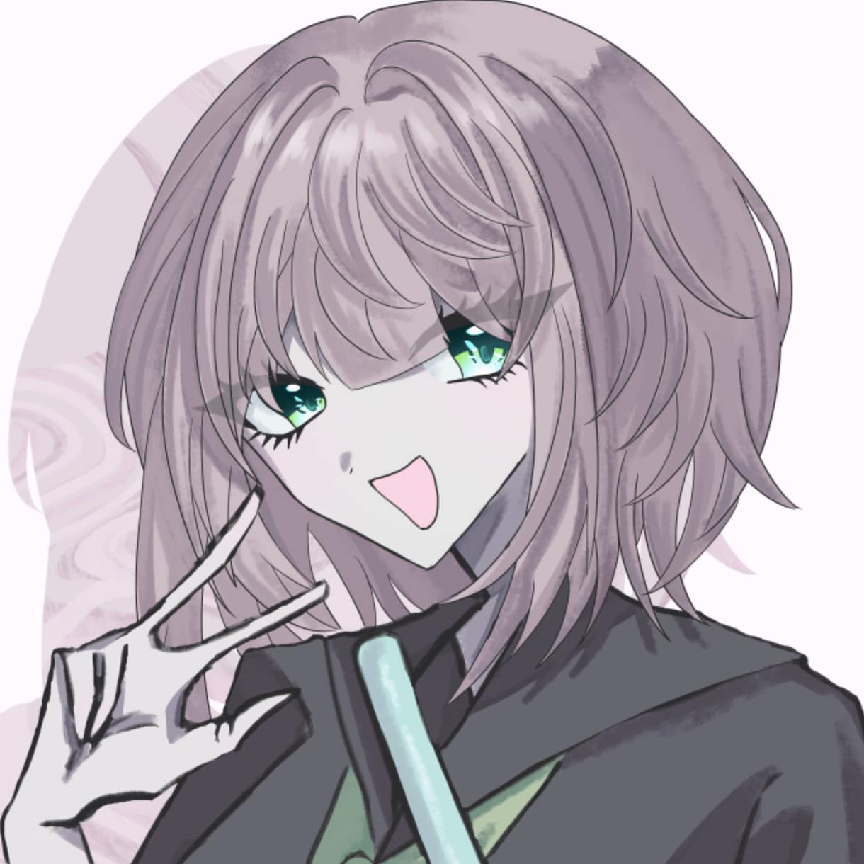 3枠限定価格 SNSアイコン制作いたします 落ち着いた雰囲気のイラストを描きます イメージ1