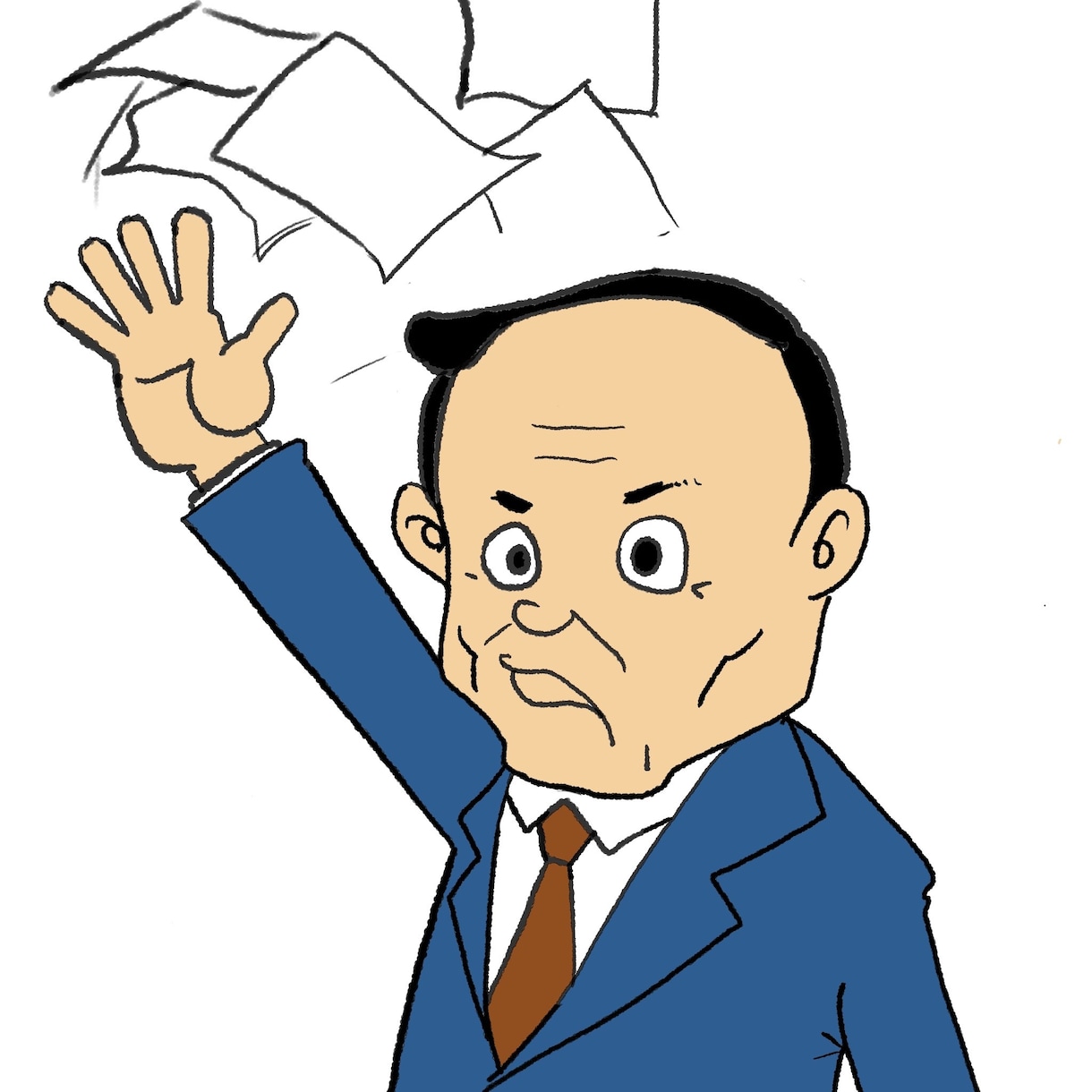 アニメ風似顔絵書きます いい感じの似顔絵のアイコンをつくりませんか イメージ6
