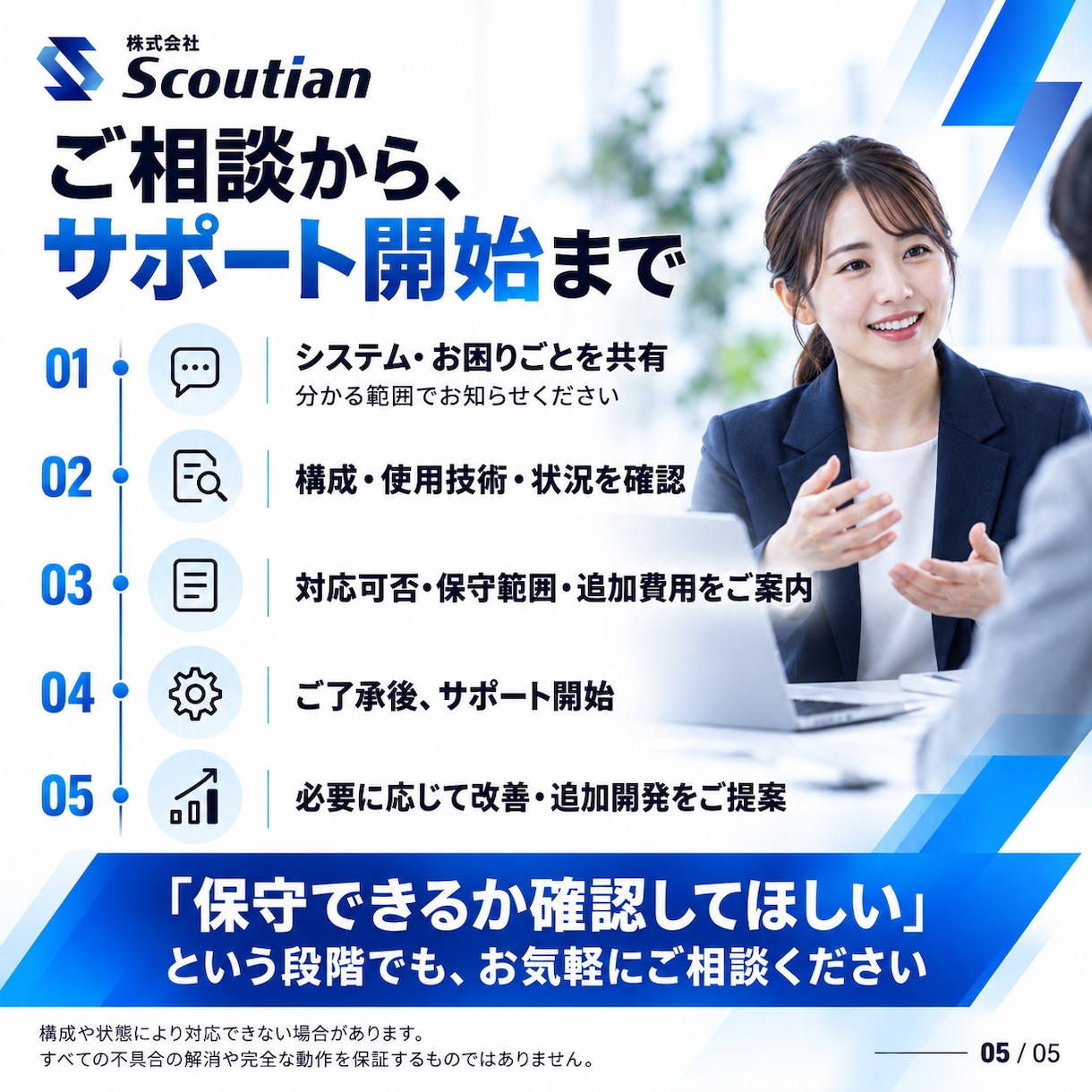システムの保守・運用します 担当者に不満があったり、いないシステムの保守を引き継ぎます イメージ5