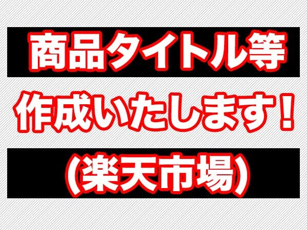 楽天市場の商品のキャッチコピー・商品名を考えます 売れるかも?楽天市場の商品のキャッチコピー・商品名を検討 イメージ1