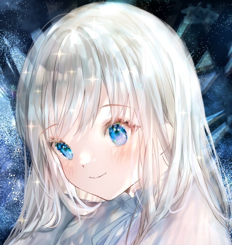 snsのアイコンを作成します 版権○！キラキラとした目の女の子を描きます。無料修正5回まで イメージ1