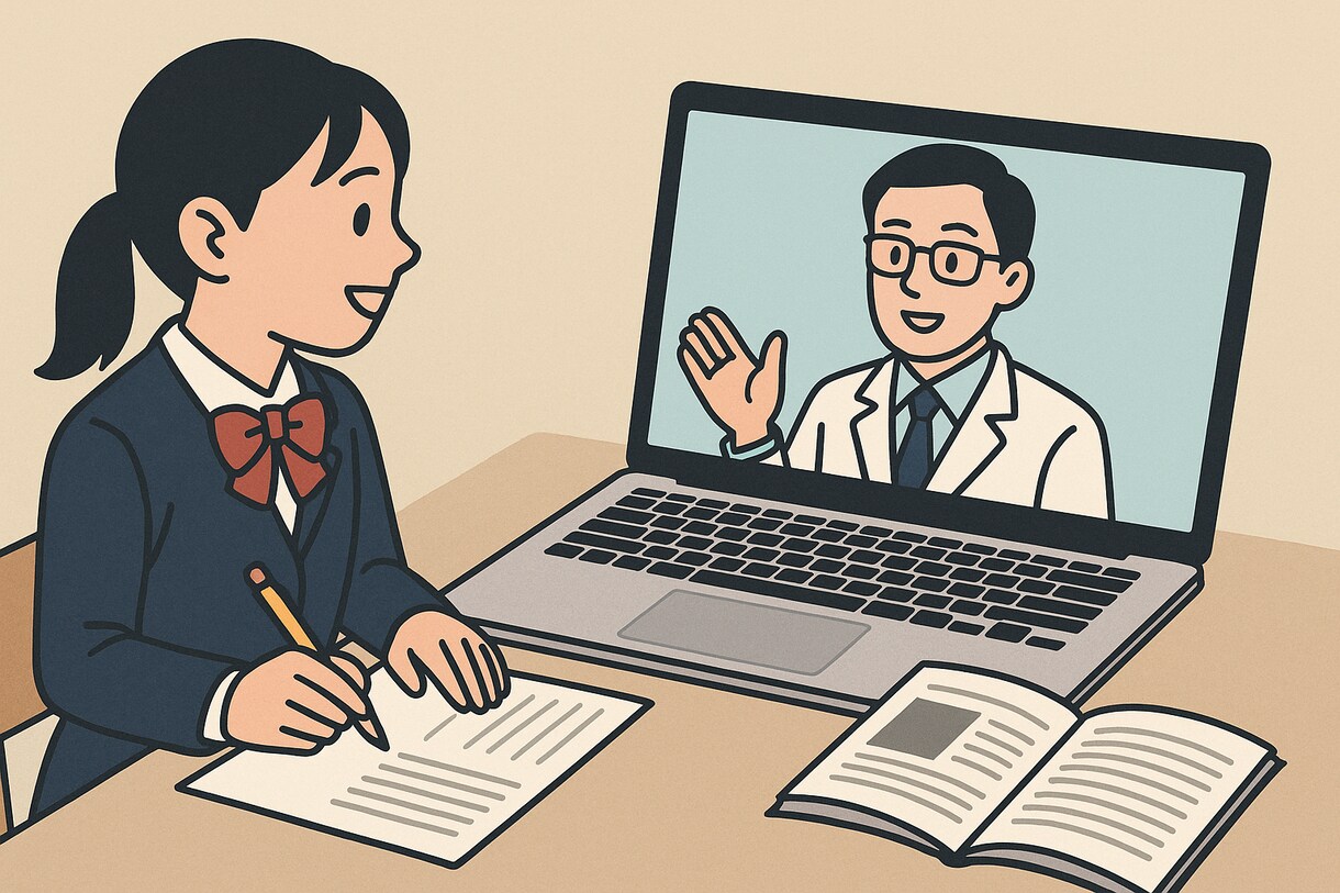 医学生が面接・小論文の準備を手伝います 志望理由書添削、医療討論などで入試の準備をお手伝いします。 イメージ1