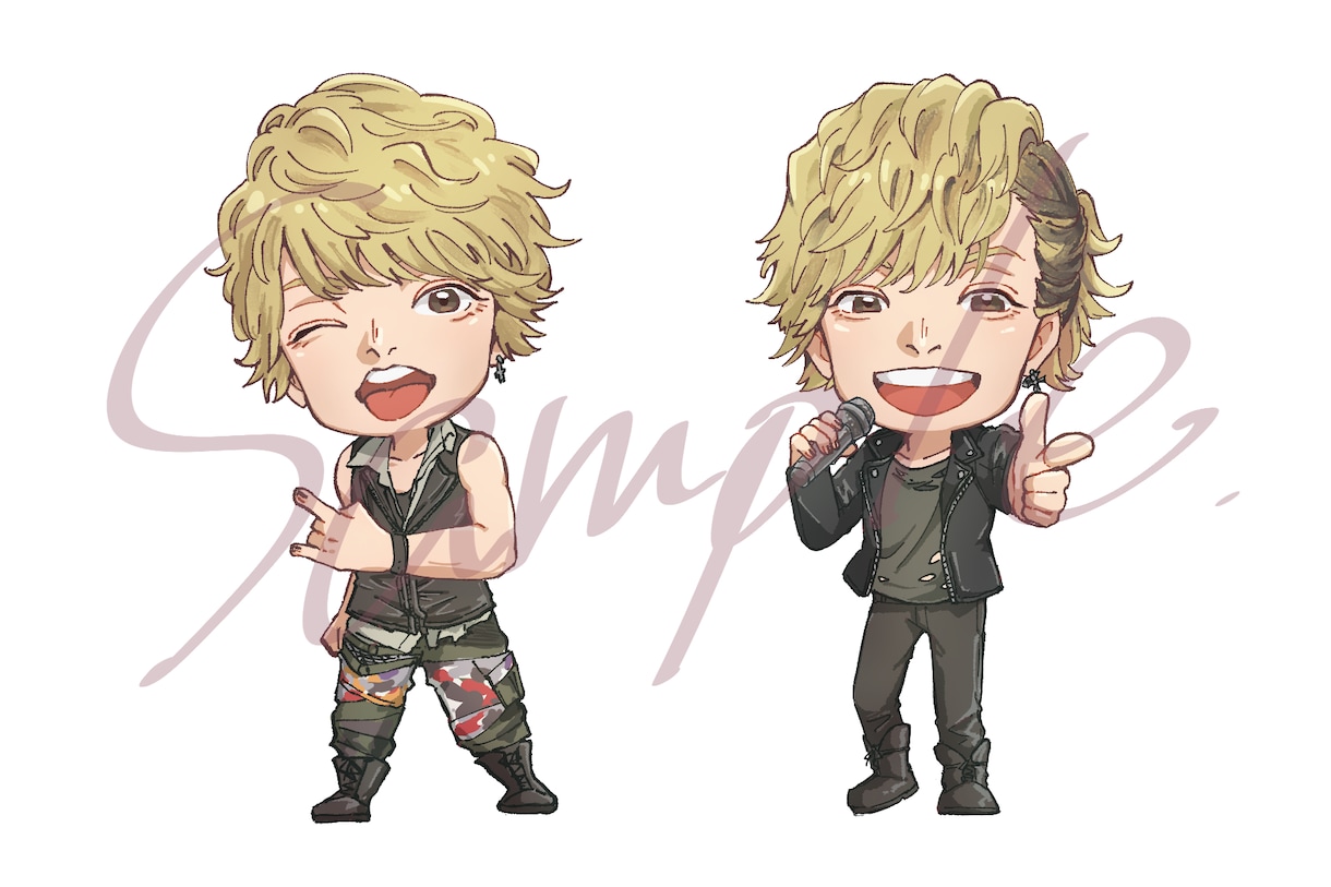 似顔絵描きます キャラクターっぽくデフォルメします！ イメージ3
