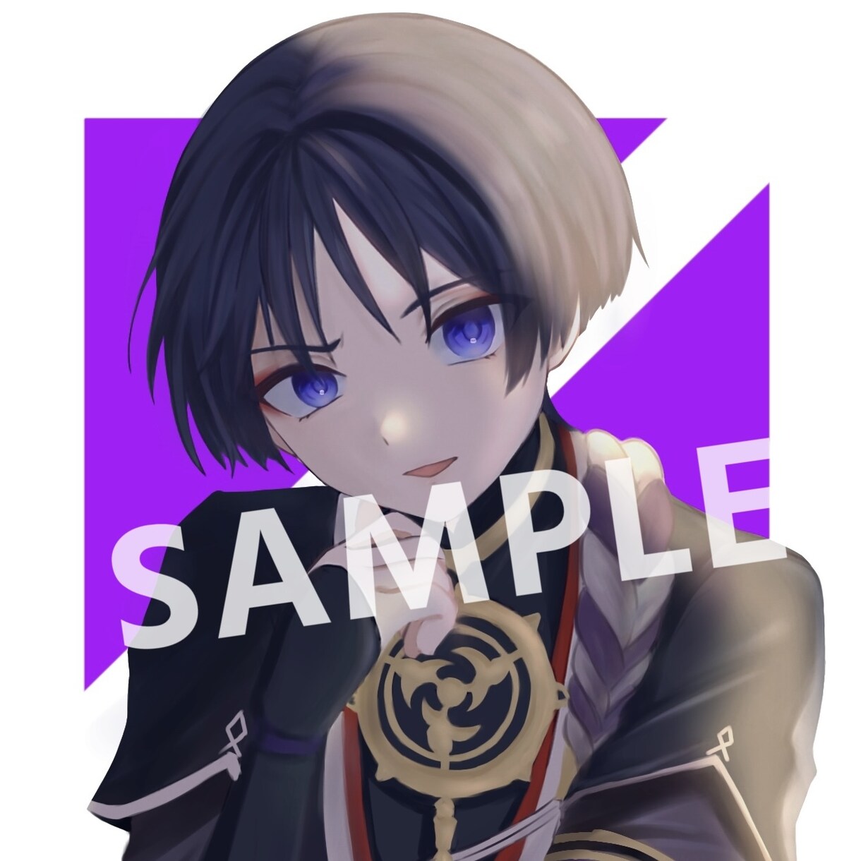 かわいい厚塗り風SNSアイコンの制作など承ります 商用利用可。配信や動画一枚絵などにも対応！ イメージ3