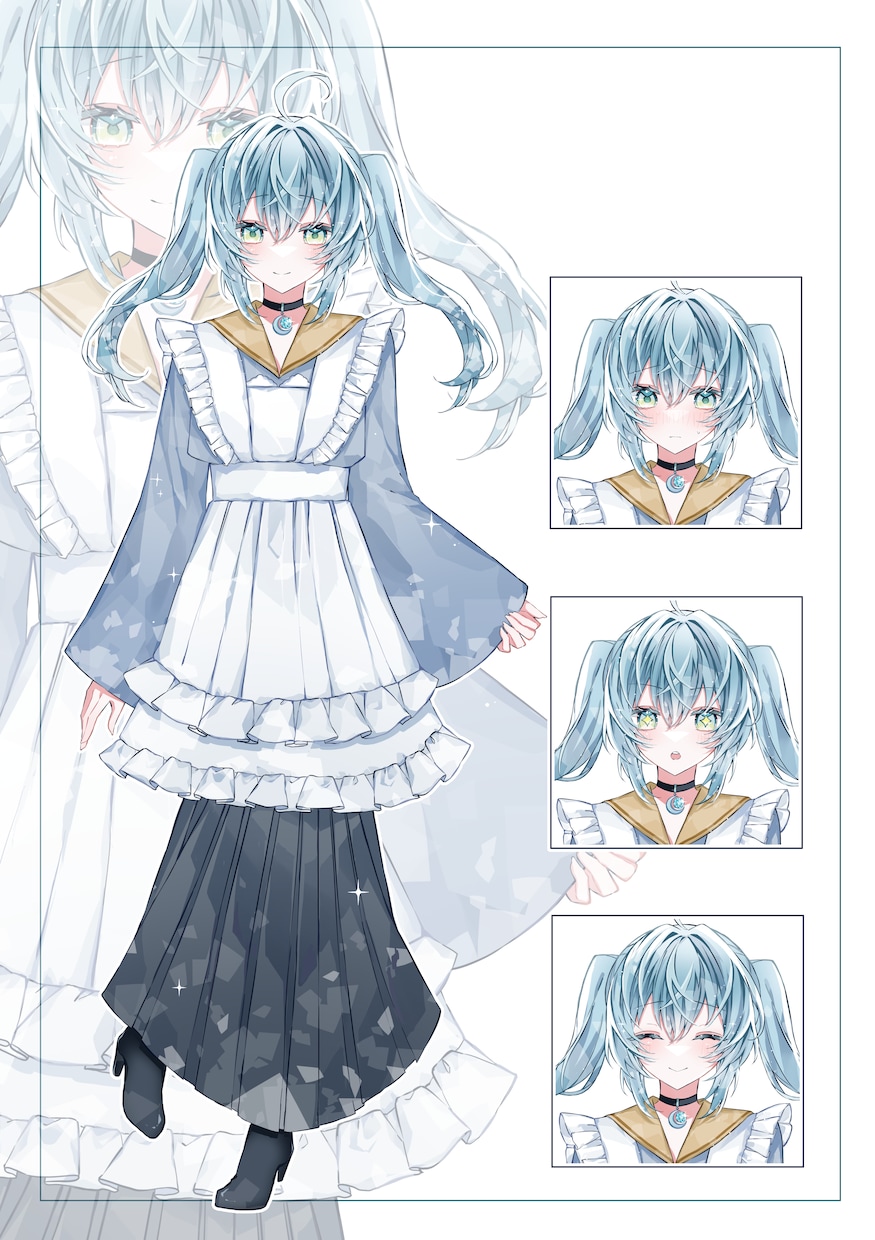 一枚絵、アイコン、サムネイルや夢絵まで全部描きます ご相談だけでも◎ゆるふわでキラキラしたイラストをお届けします イメージ7