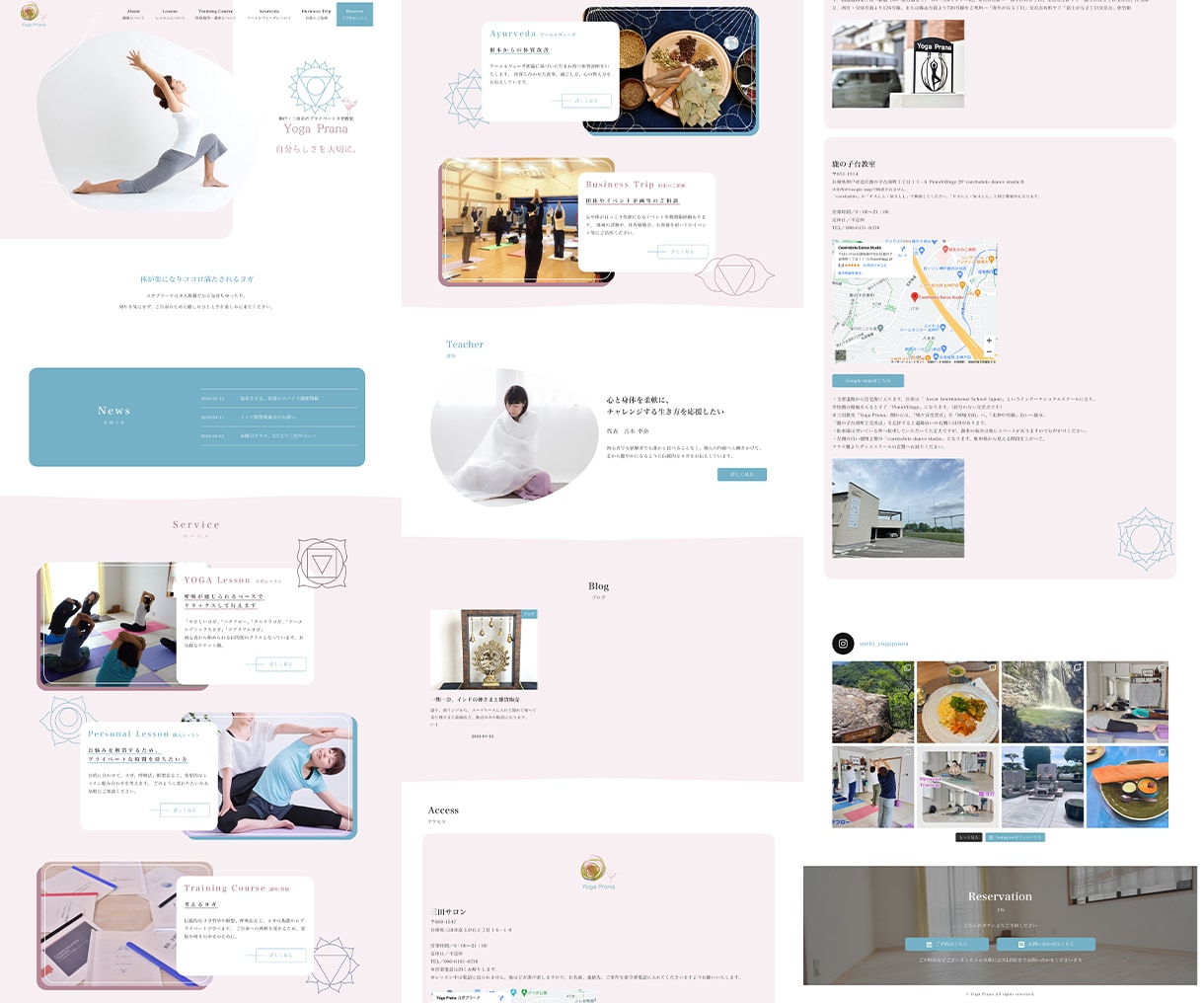 高品質なHPをWordPressで制作いたします スタジオや美容室など洗練されたサイト制作お任せください♪ イメージ9