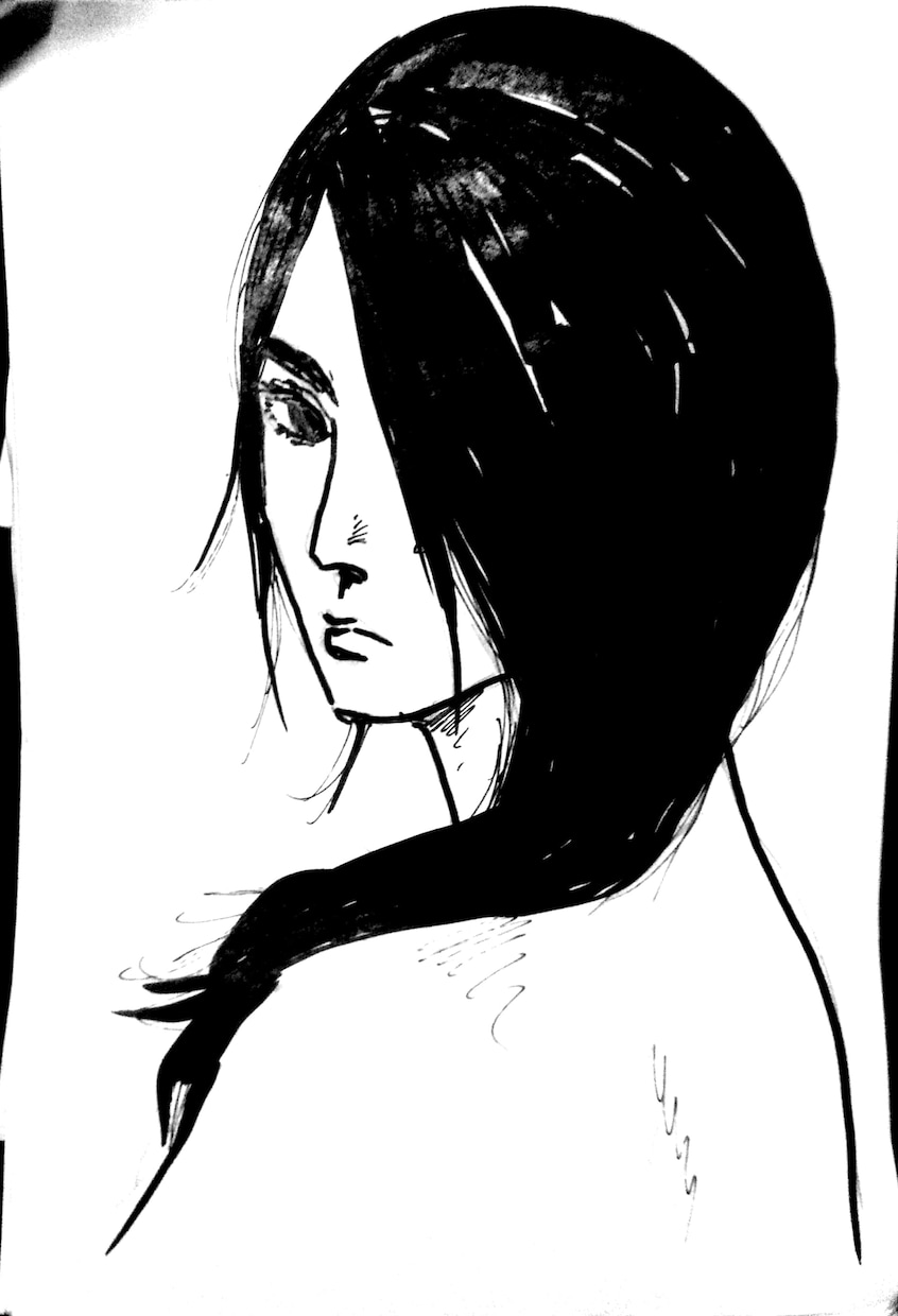 モノクロイラスト描きます 挿し絵調、アイコン風、似顔絵などを描いていきたいと思います。 イメージ7