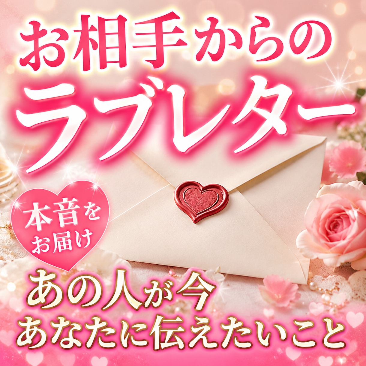 あの人から届くラブレター❤︎ 本当の気持ち占います 今のお相手も未来の恋人も鑑定できます イメージ1
