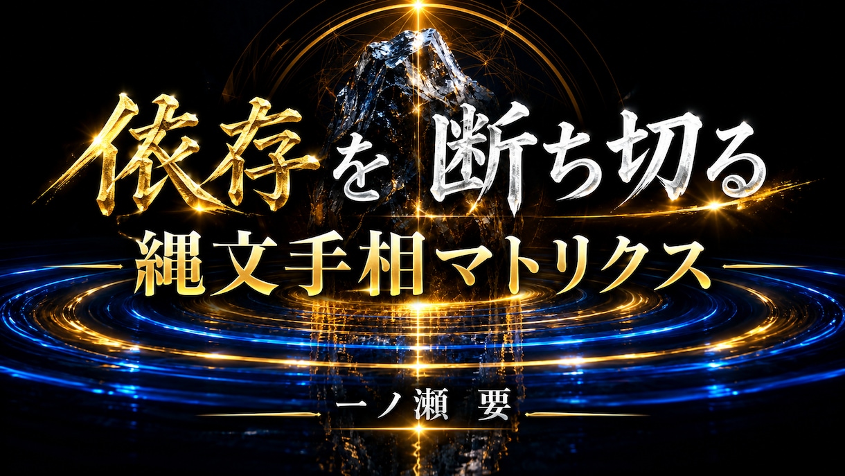 依存を断ち天命覚醒へ導く縄文手相鑑定します 綺麗事なし。掌紋のファクトからあなたの偽りの砦を看破します イメージ1