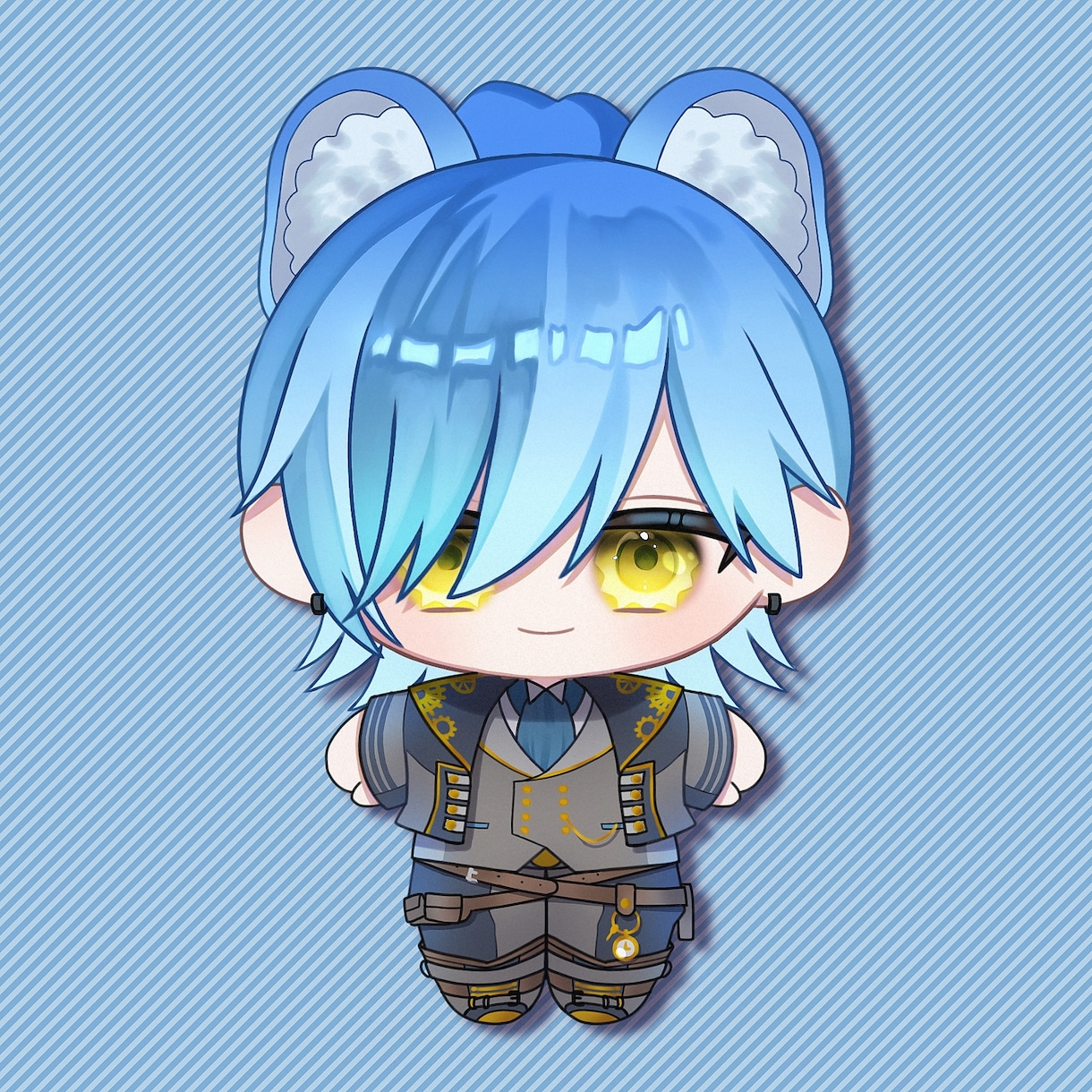 ぬいぐるみ等身のミニキャラ描きます かわいいちび等身のイラストを描きます! 推し事などにも✨ イメージ2
