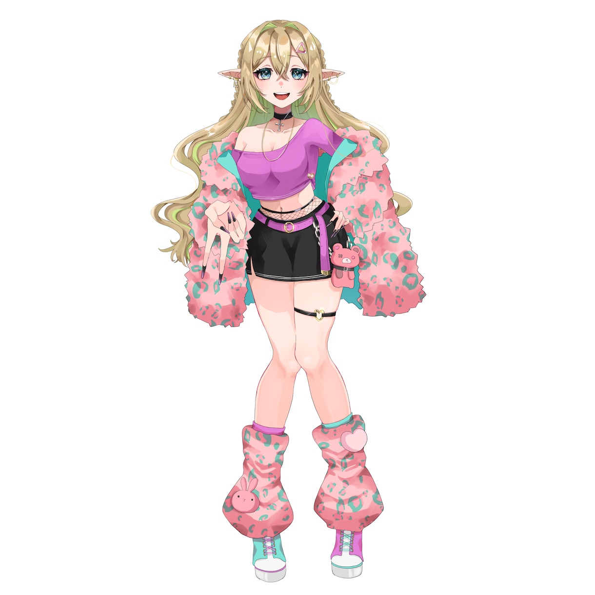 立ち絵(キャラデザ込み)を制作します 自分だけの可愛い、かっこいい、綺麗を一緒に作ります イメージ10