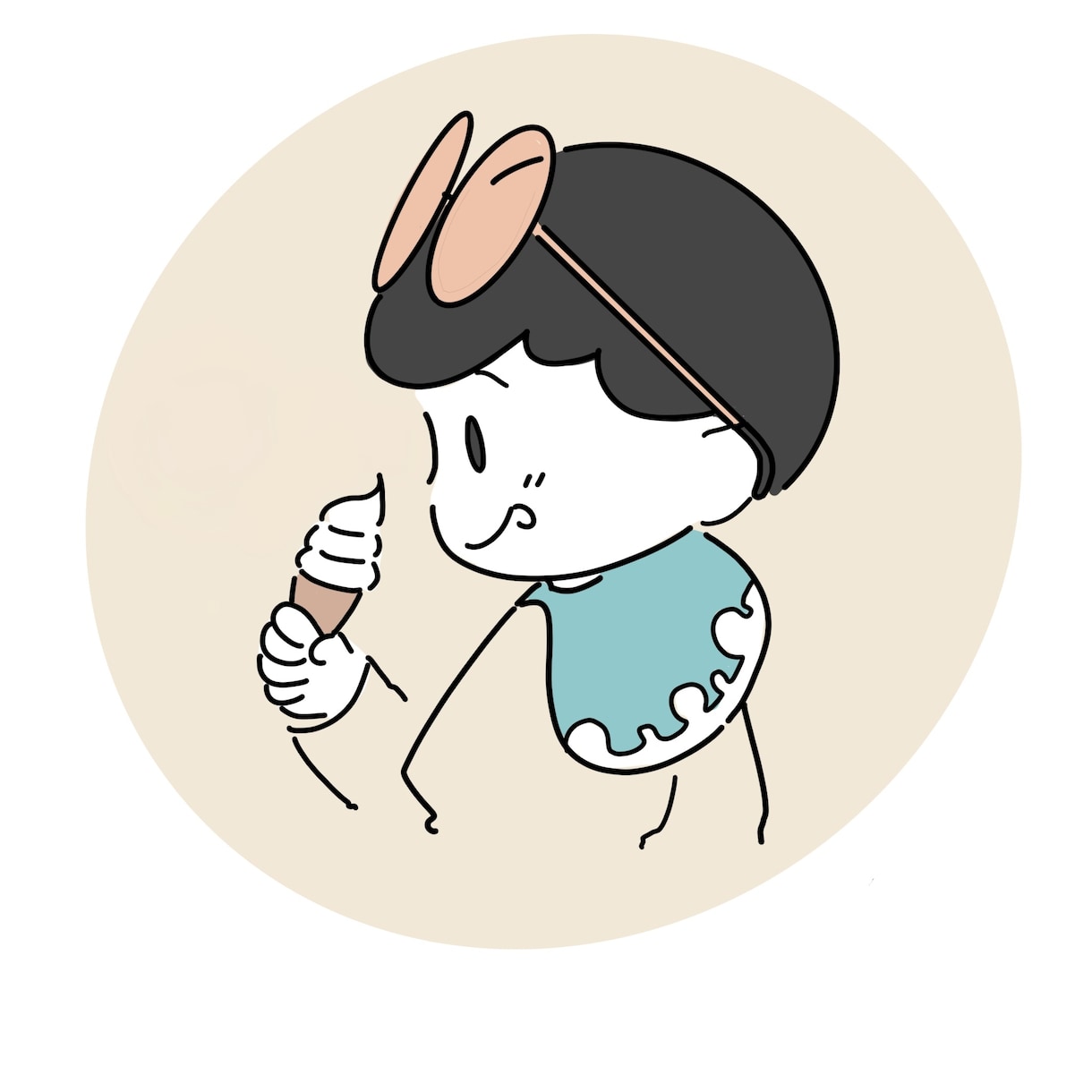 SNSやブログの目を引くアイコンにます POPで可愛いアイコンお描きします イメージ1