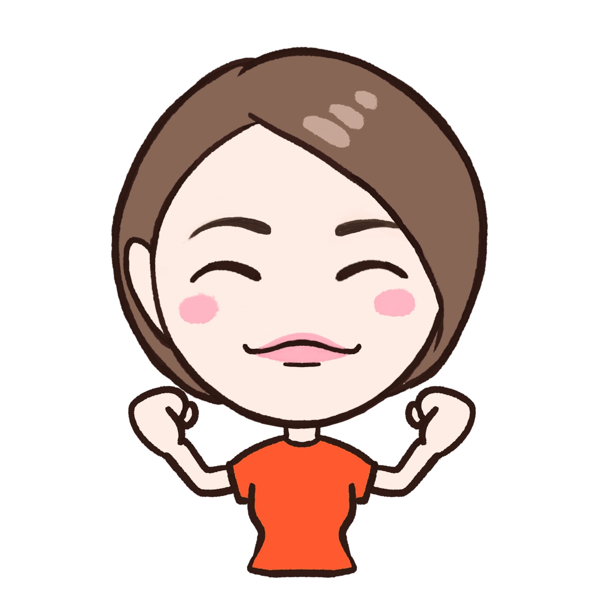 似顔絵挿し絵イラスト作ります インスタの挿絵やアイコンに！シンプルでかわいい似顔絵を！ イメージ8