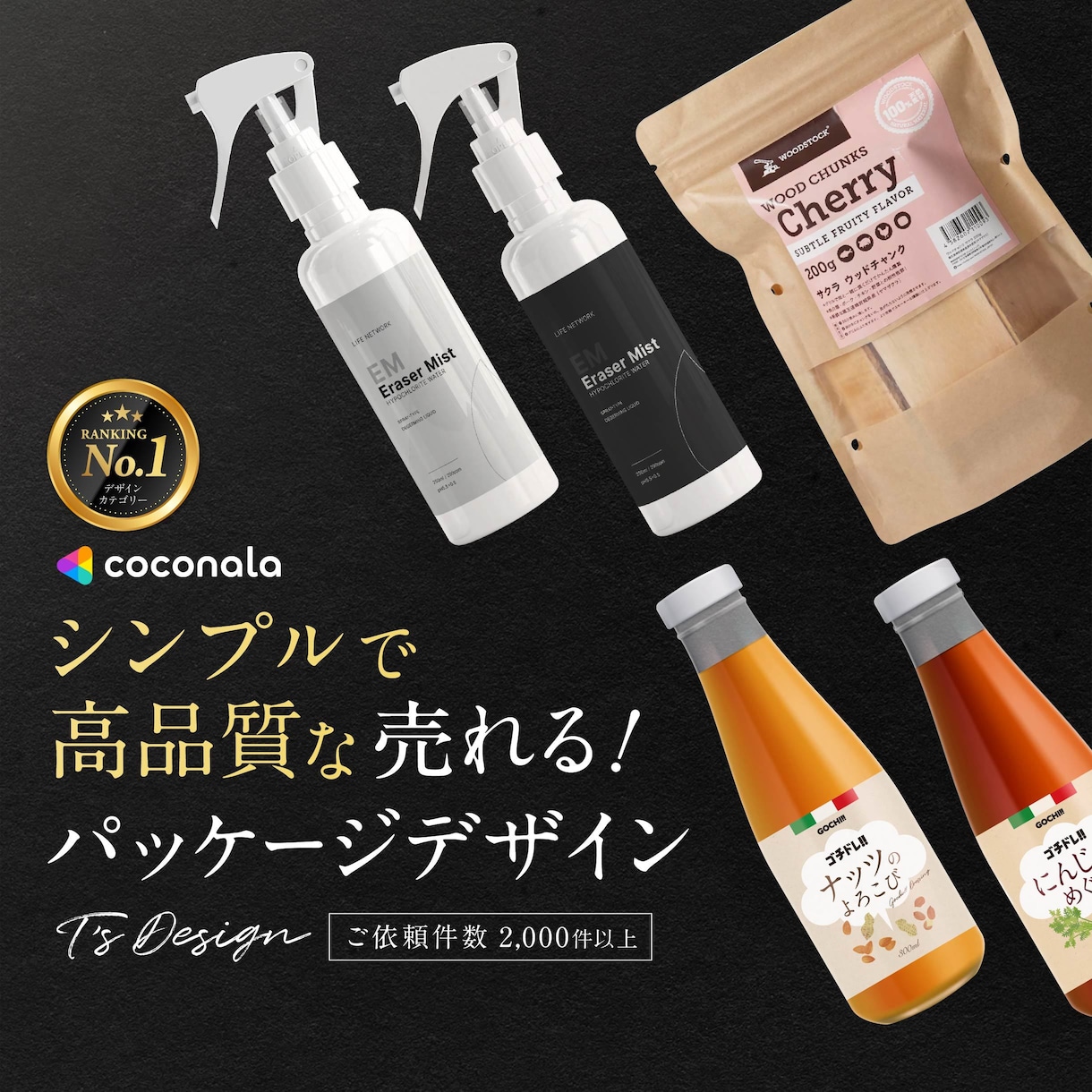 売れる！高品質パッケージデザインをプロが制作します お客様の要望をしっかりと聞いて、売れるパッケージデザインを イメージ1