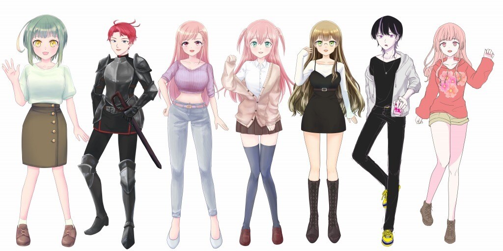 あなただけの２Dキャラクターつくります Vtuberとして活動したい！オリキャラを動かしたい！ イメージ6