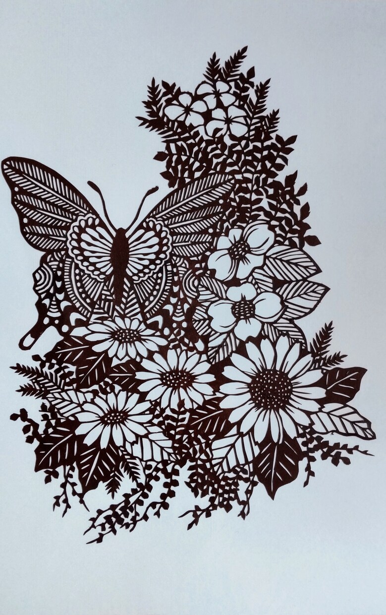 切り絵代行お受けします 切り絵作品をなさっている方へ…作業をサポート致します♪ イメージ5