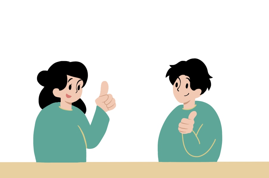商用利用可能！シンプルで分かりやすい人物描きます 挿絵やブログにも！小物等も対応可能です イメージ1