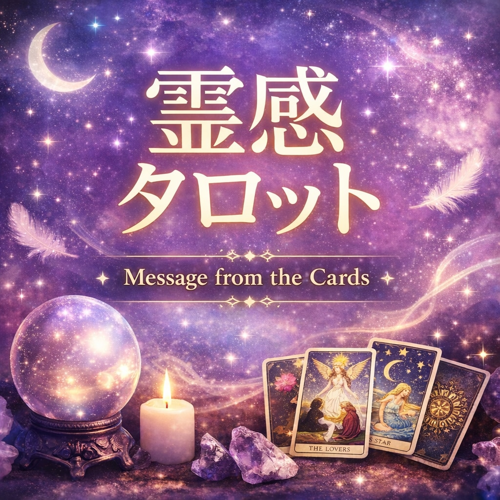 1問1答｜タロットからのメッセージをお伝えします 今のあなたに届いているサインを読み取る霊感タロット イメージ1