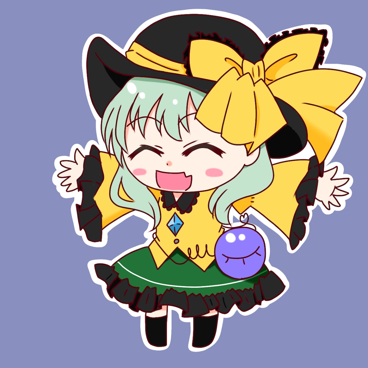 動画用の立ち絵描きます 東方プロジェクトのキャラの動画で立ち絵を利用したい方にぜひ！ イメージ4