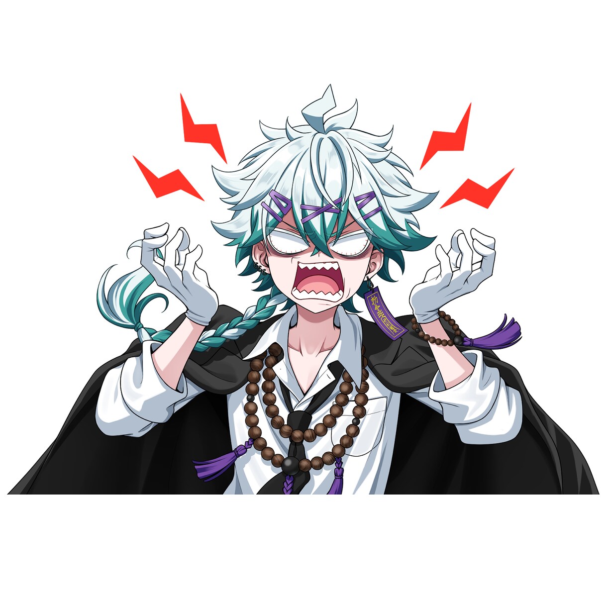 大手Vtuberも採用！色んな表情イラスト描きます 商用利用料込！動画サムネイルやSNS用画像におすすめ！ イメージ3
